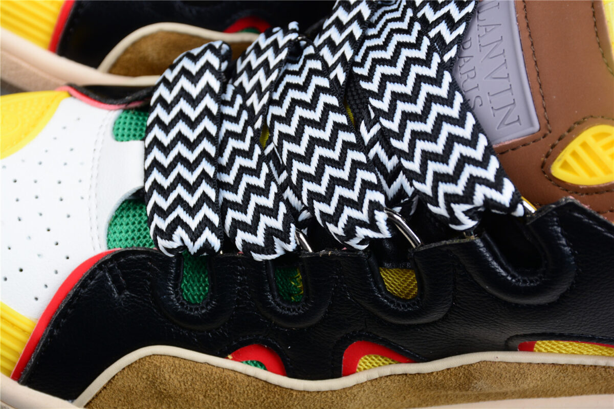 Lanvin Curb Chunky Lace Sneakers