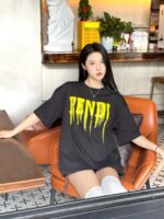 24ss Brush Painting Logo T-Shirt