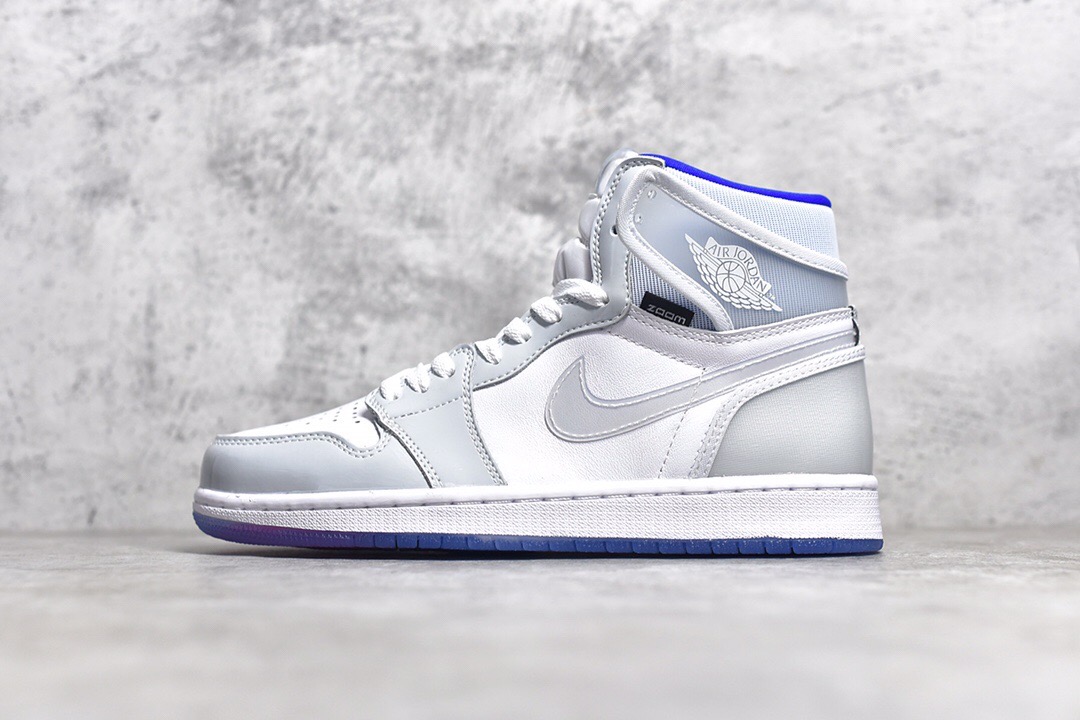 Jordan 1 Retro High Zoom White Racer Blue