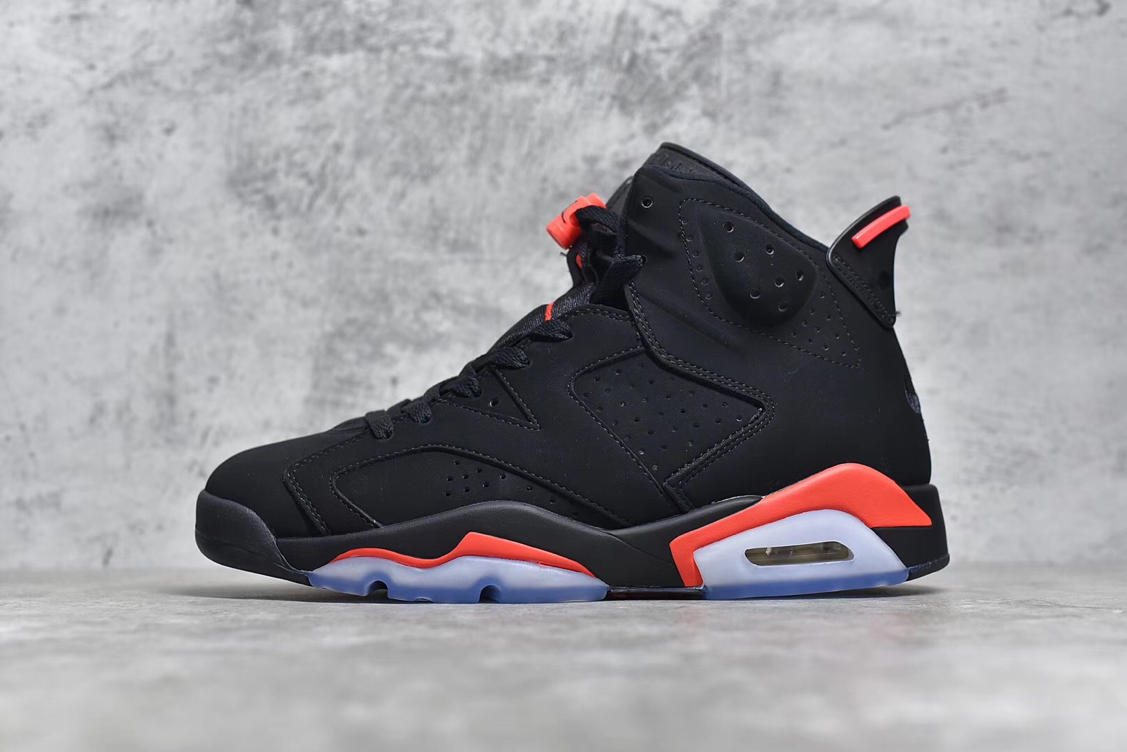 Jorden 6 Retro AJ6-Black/Infrared
