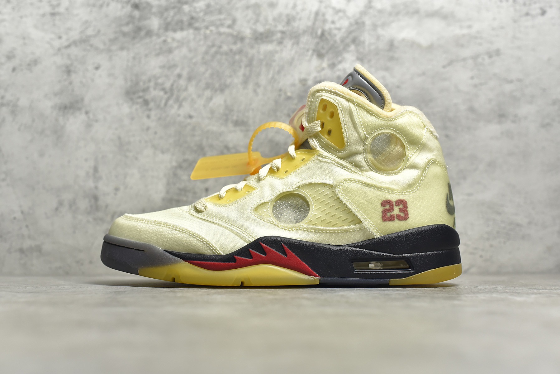 Off-White X Air Jordan 5 Sail