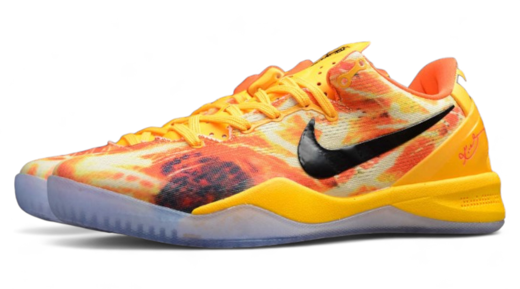 Nike Zoom Kobe 8 System Spark Laser Orange Cinnabar Safety Orange