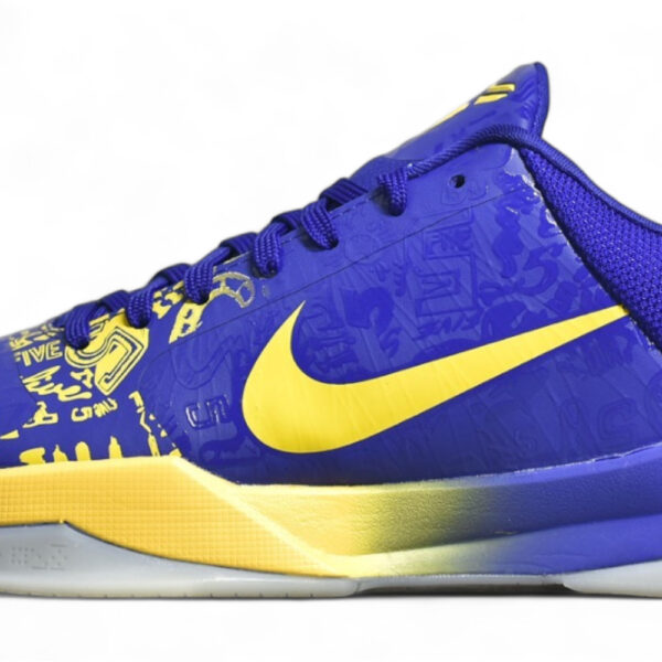 Nike Zoom Kobe 5 Protro 5 Rings Midwest Gold Concord Men Basketball Shoes