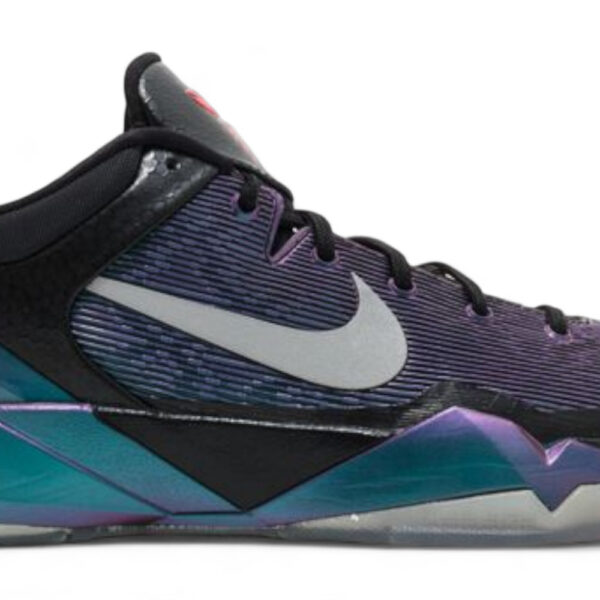 Nike Zoom Kobe 7 “Invisibility Cloak” Black/Court Purple-Turquoise Blue