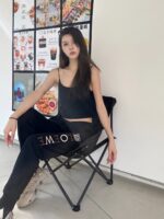 23Fw Embroidery Logo Pants