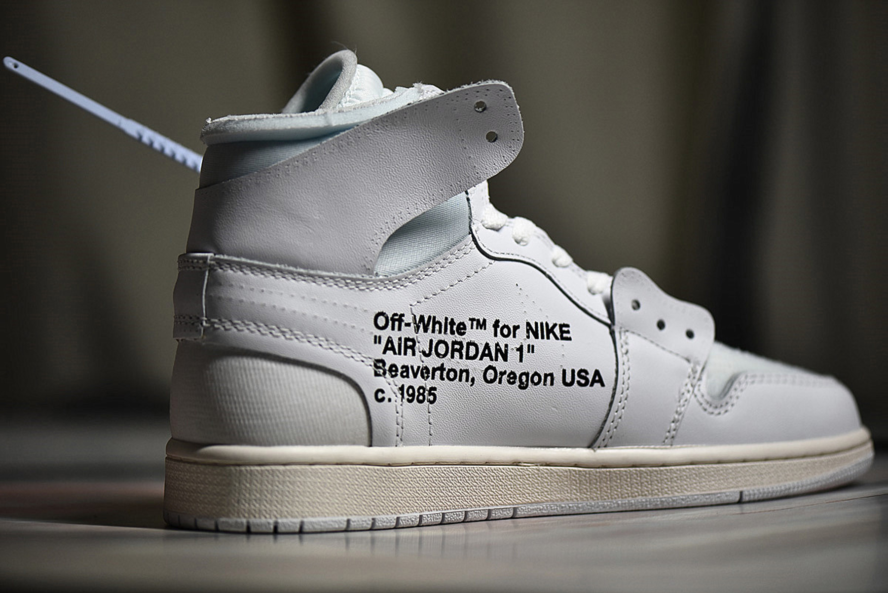 Jordan 1 Retro High Off-White 'White'