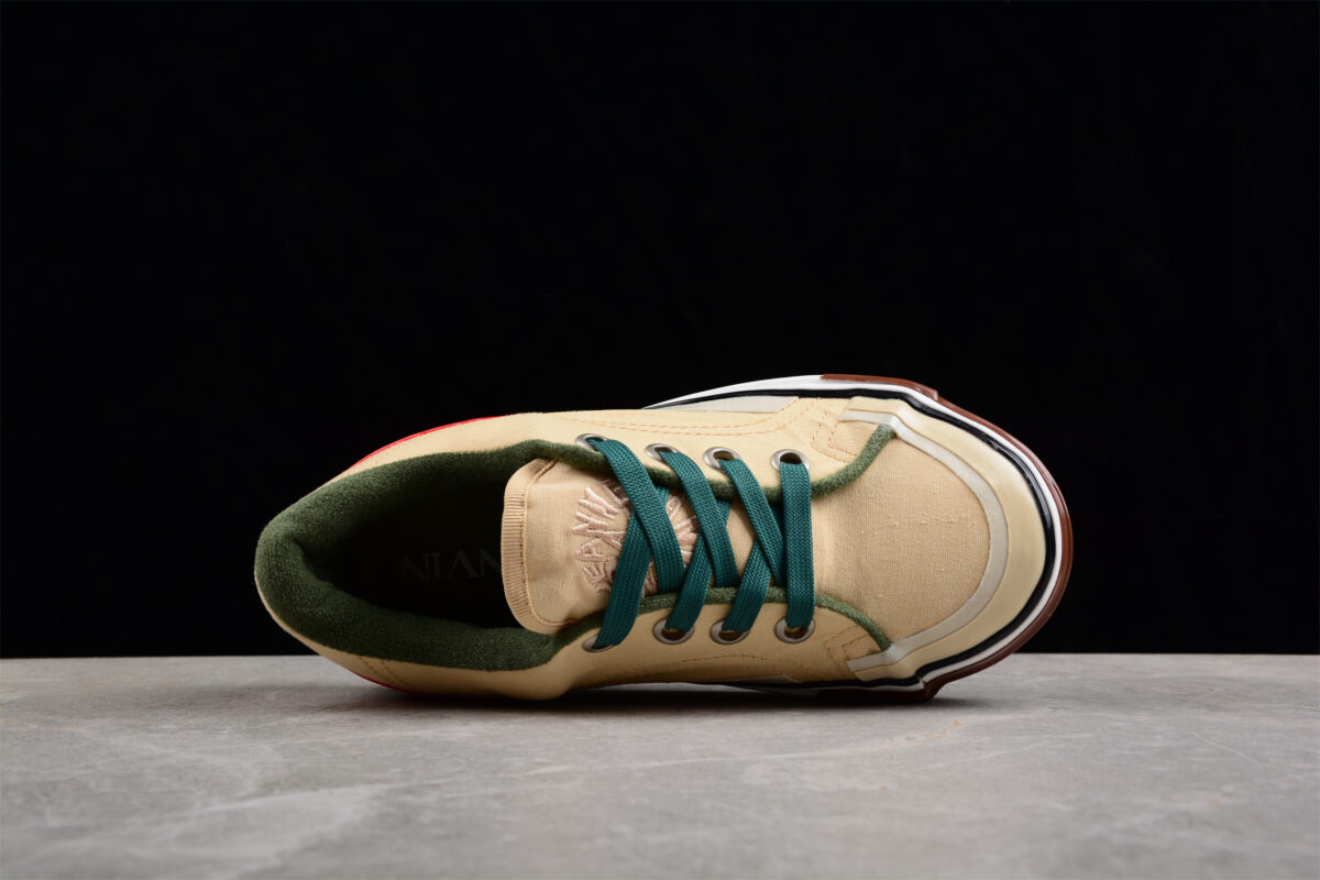 Lanvin Canvas Shoes Lace Sneakers