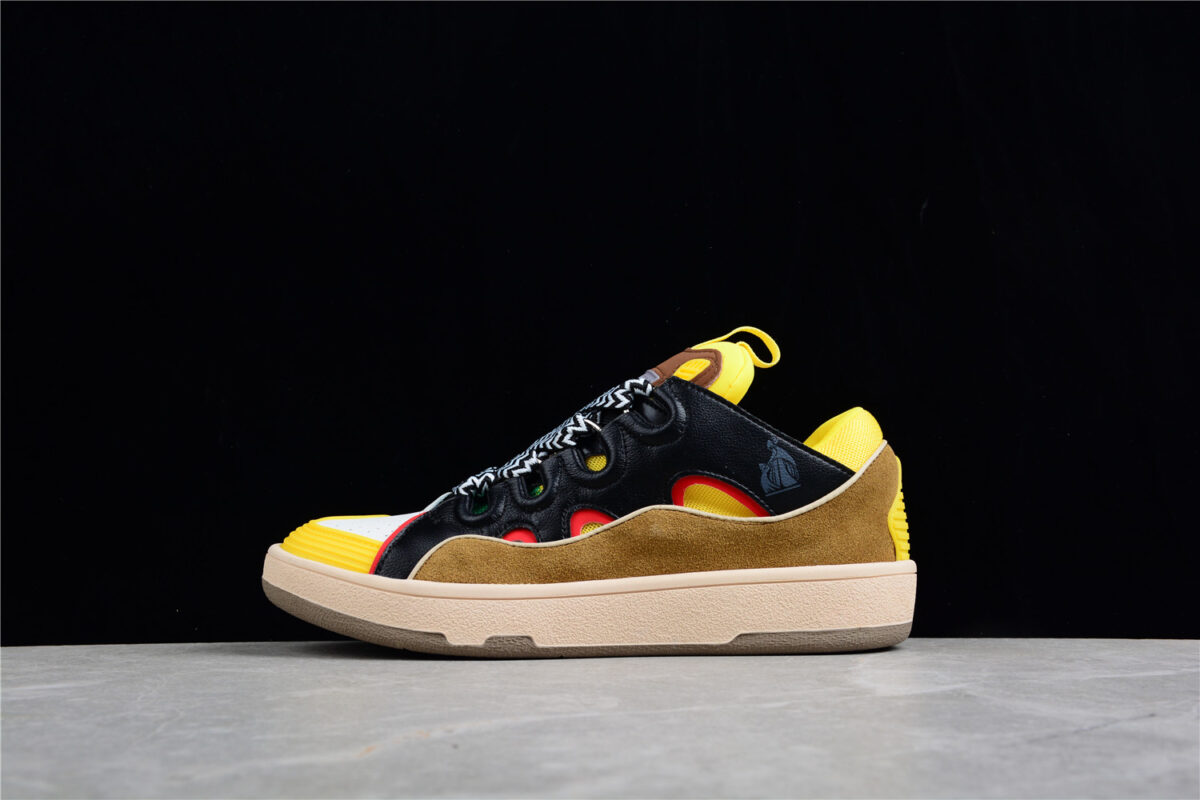 Lanvin Curb Chunky Lace Sneakers