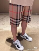 24ss Plaid Knit Short