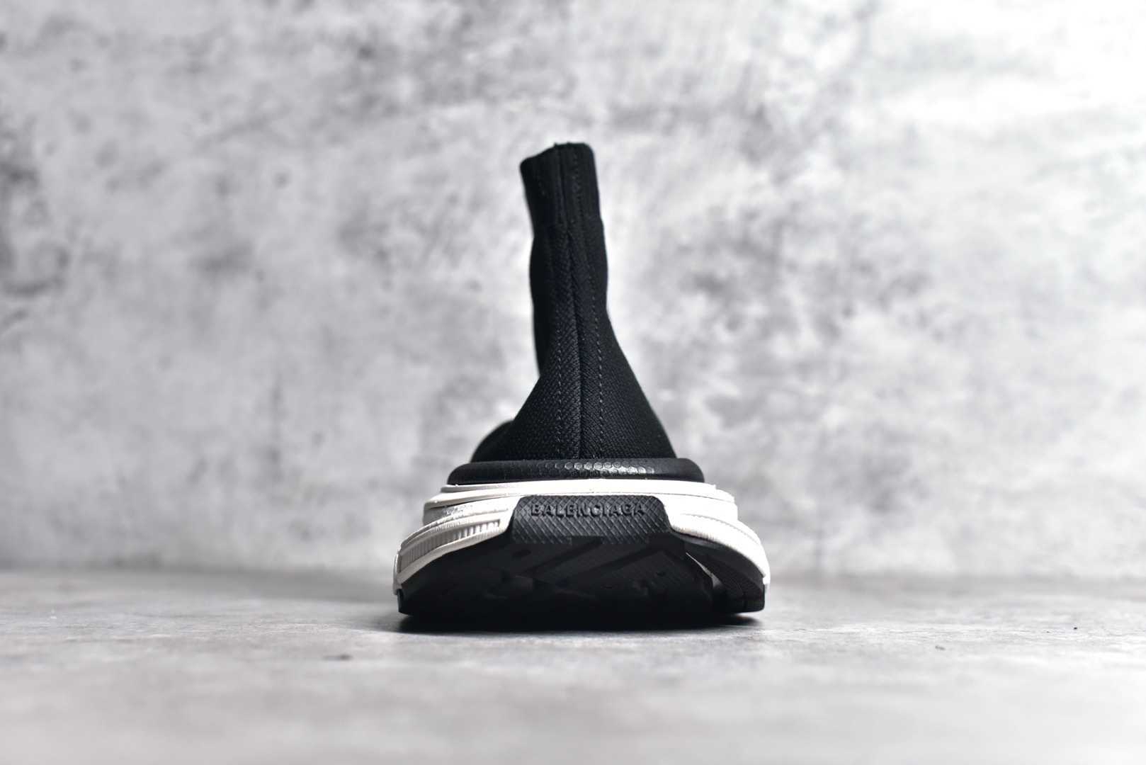 Balenciaga 3XL Sock Recycled Knit Sneaker In Black