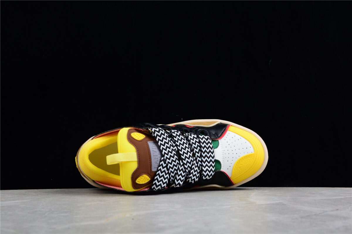 Lanvin Curb Chunky Lace Sneakers