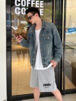 23SS Embroidery Logo Short