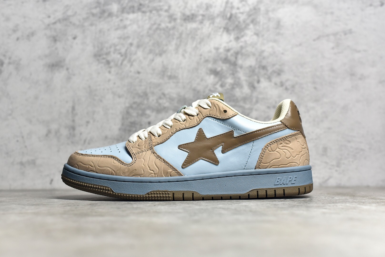 BAPE STA SK8 - blue brown