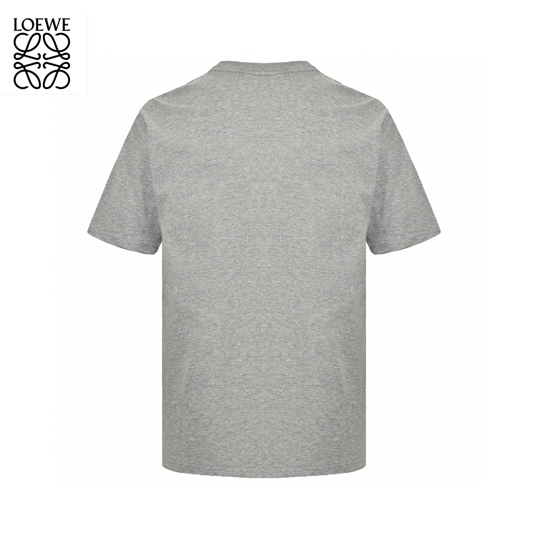 24ss Towel Embroidery Logo T-Shirt