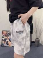 24ss Embroidery Coca Cola Logo Short