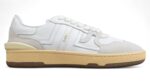 Lanvin - Low-Top Sneakers Mesh Clay Suede - white