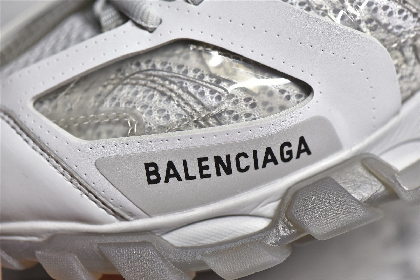 Balenciaga Track Clear Sole Sneaker Gray