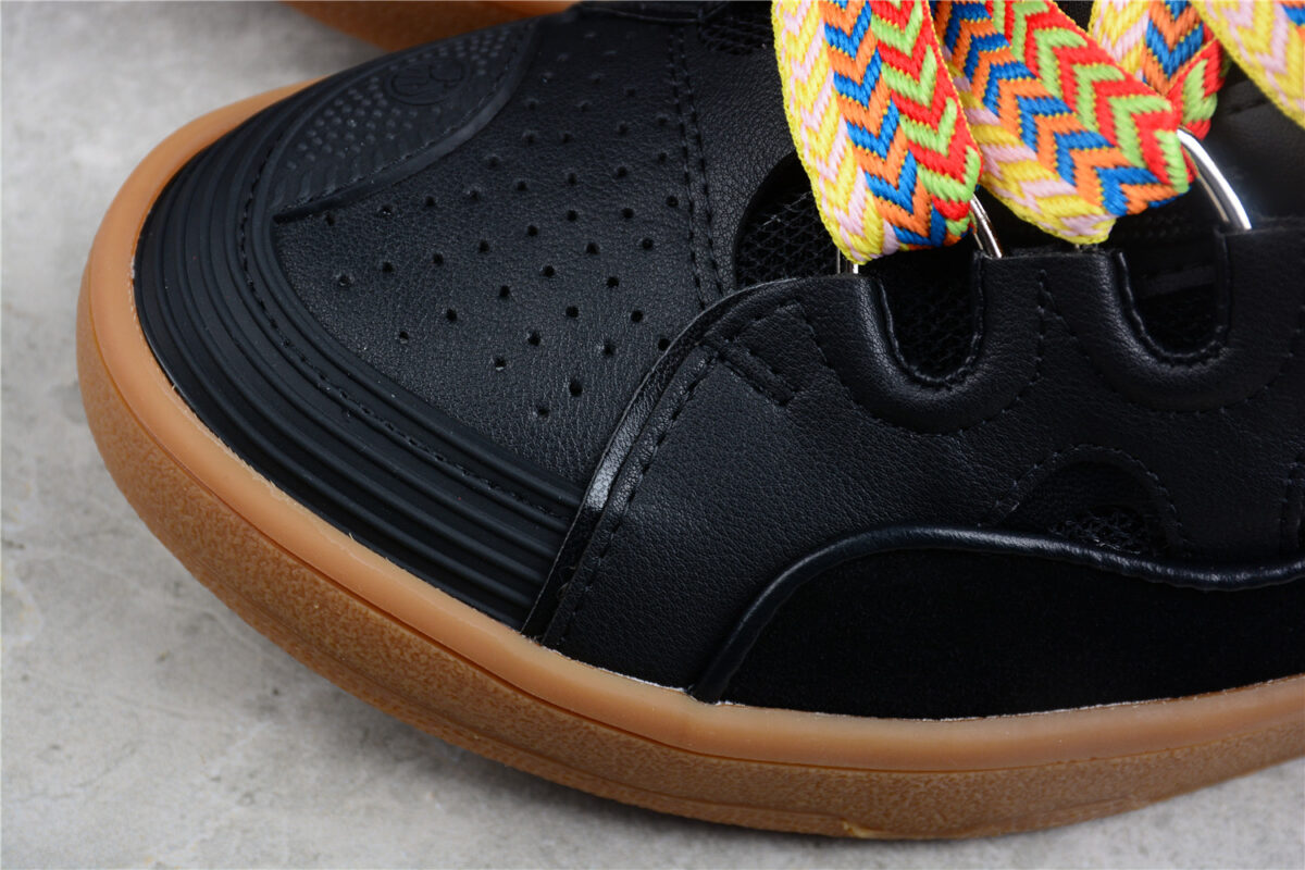 Lanvin ‘Curb’ Sneakers Black & Multicolor