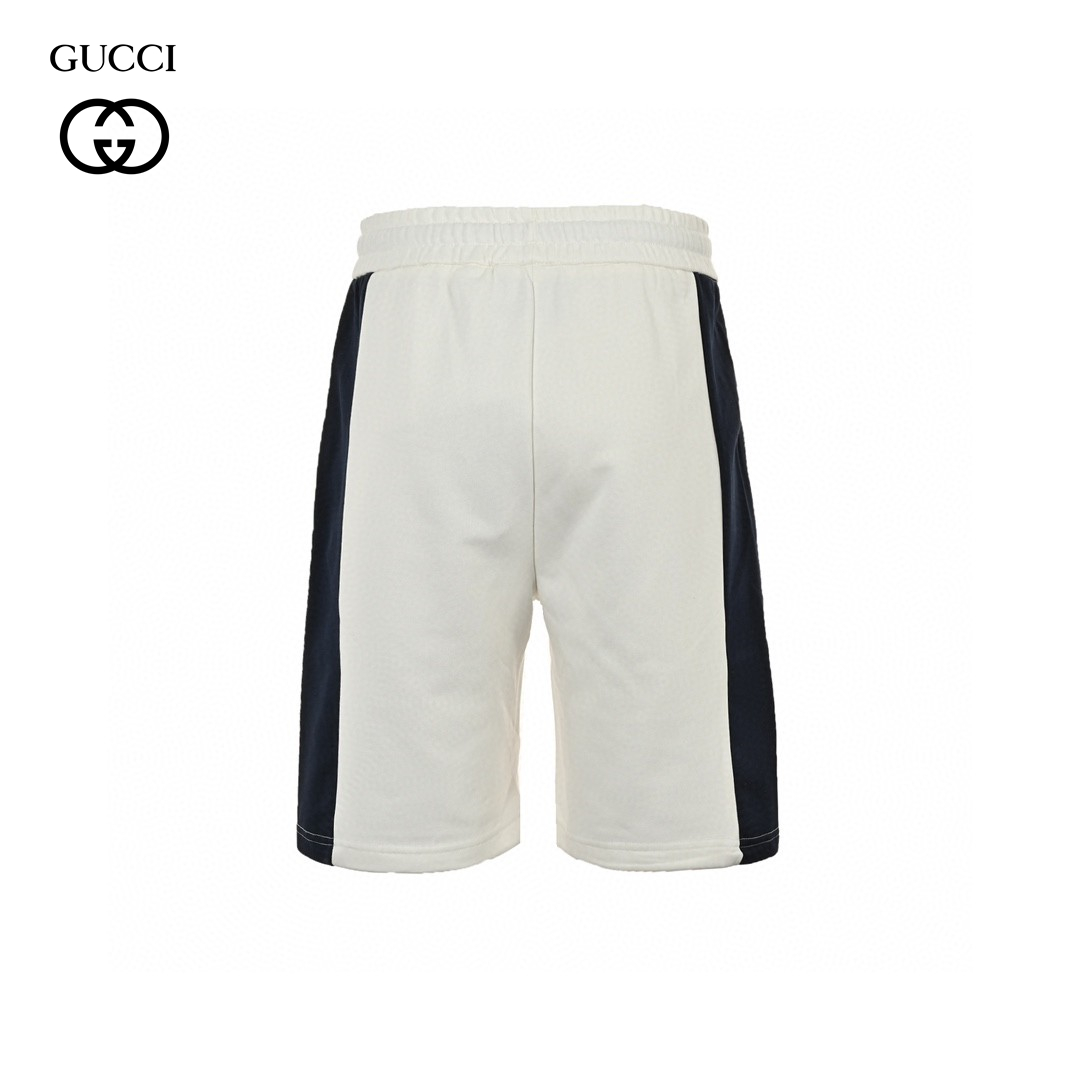 Joint Inlay Double G Embroidery Logo Short
