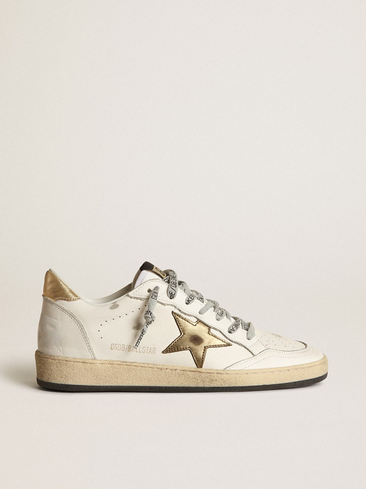 Sneakers Ball Star con stella e talloncino dorati