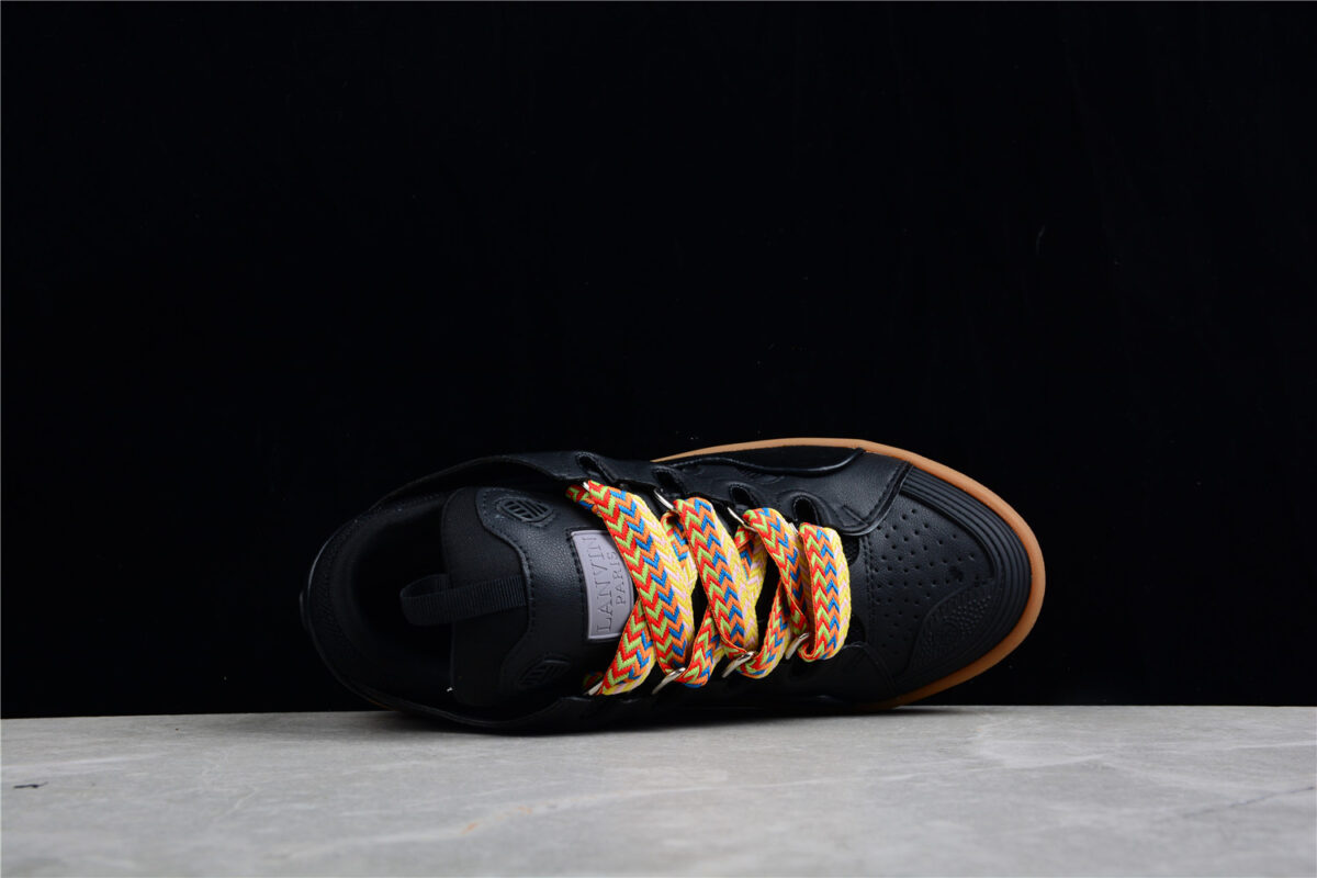 Lanvin ‘Curb’ Sneakers Black & Multicolor