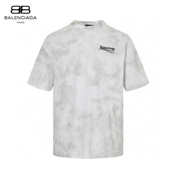 24ss Embroidery Coca Cola Logo Mud Dyeing T-Shirt