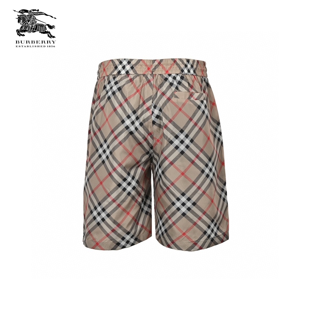 Embroidery Warhorse Logo Plaid Beach Short