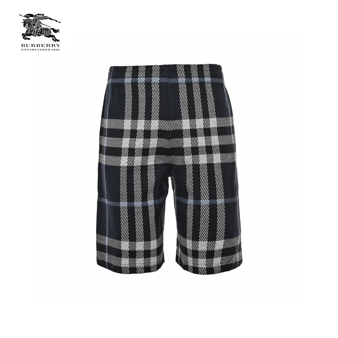 24ss Plaid Knit Short