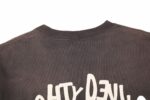 SM Black and White Worn Out T-Shirt