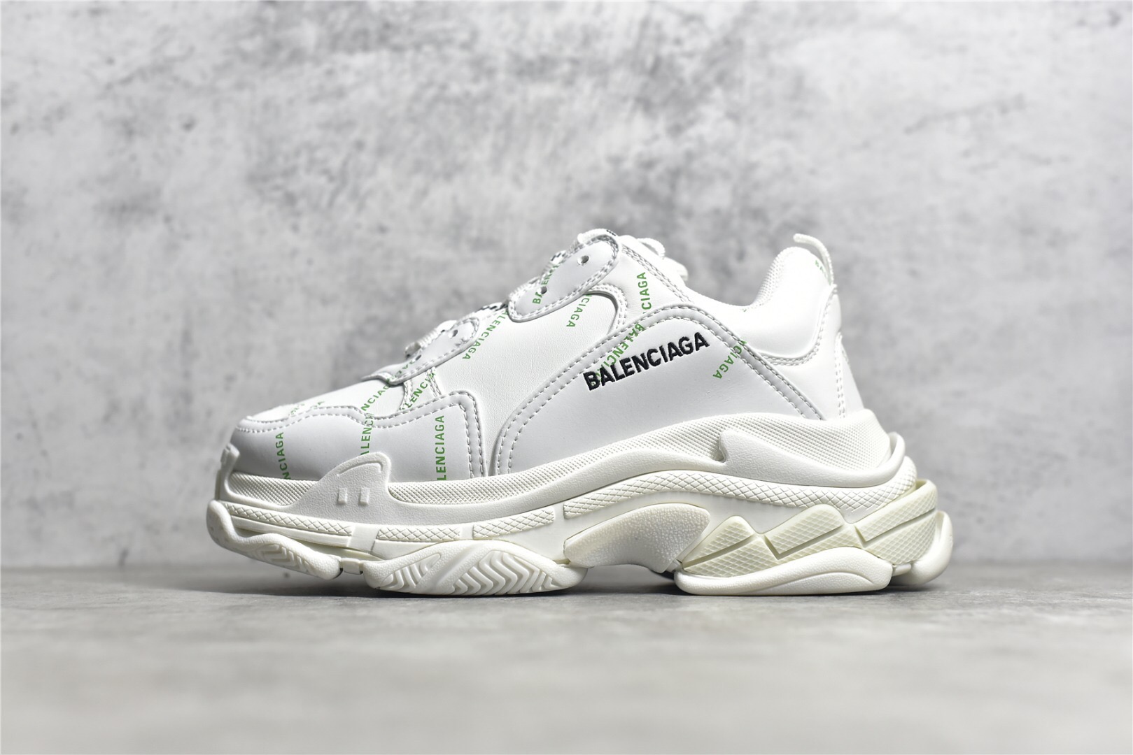 Balenciaga Triple S Allover Logo GID