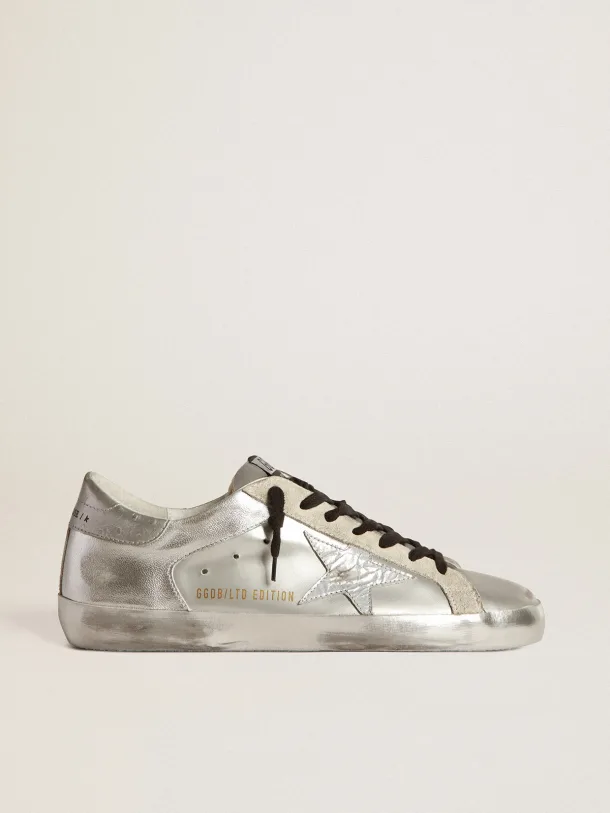 Super-Star sneakers with star and silver heel tab