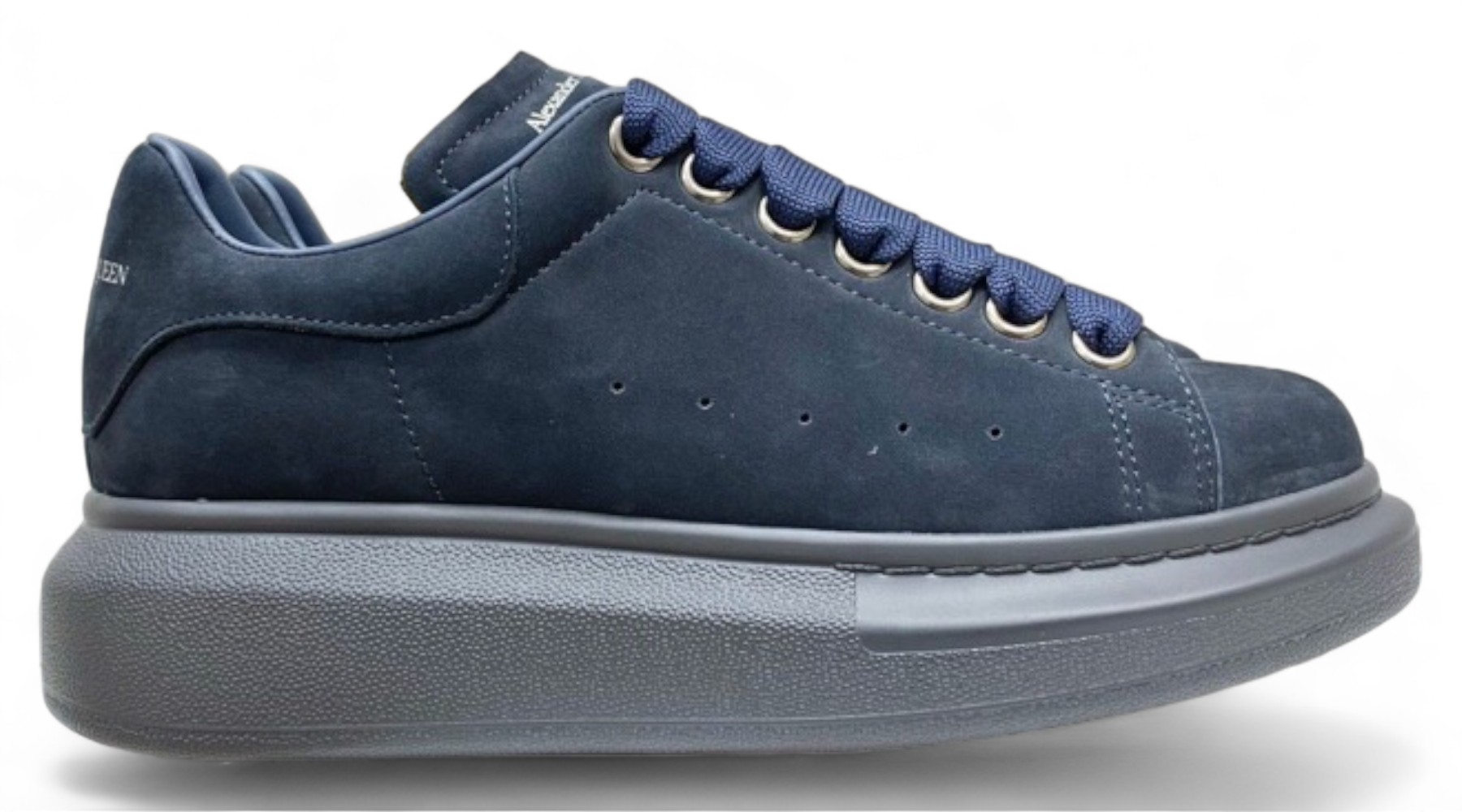 Alexander McQueen Oversized Sole Sneaker Navy
