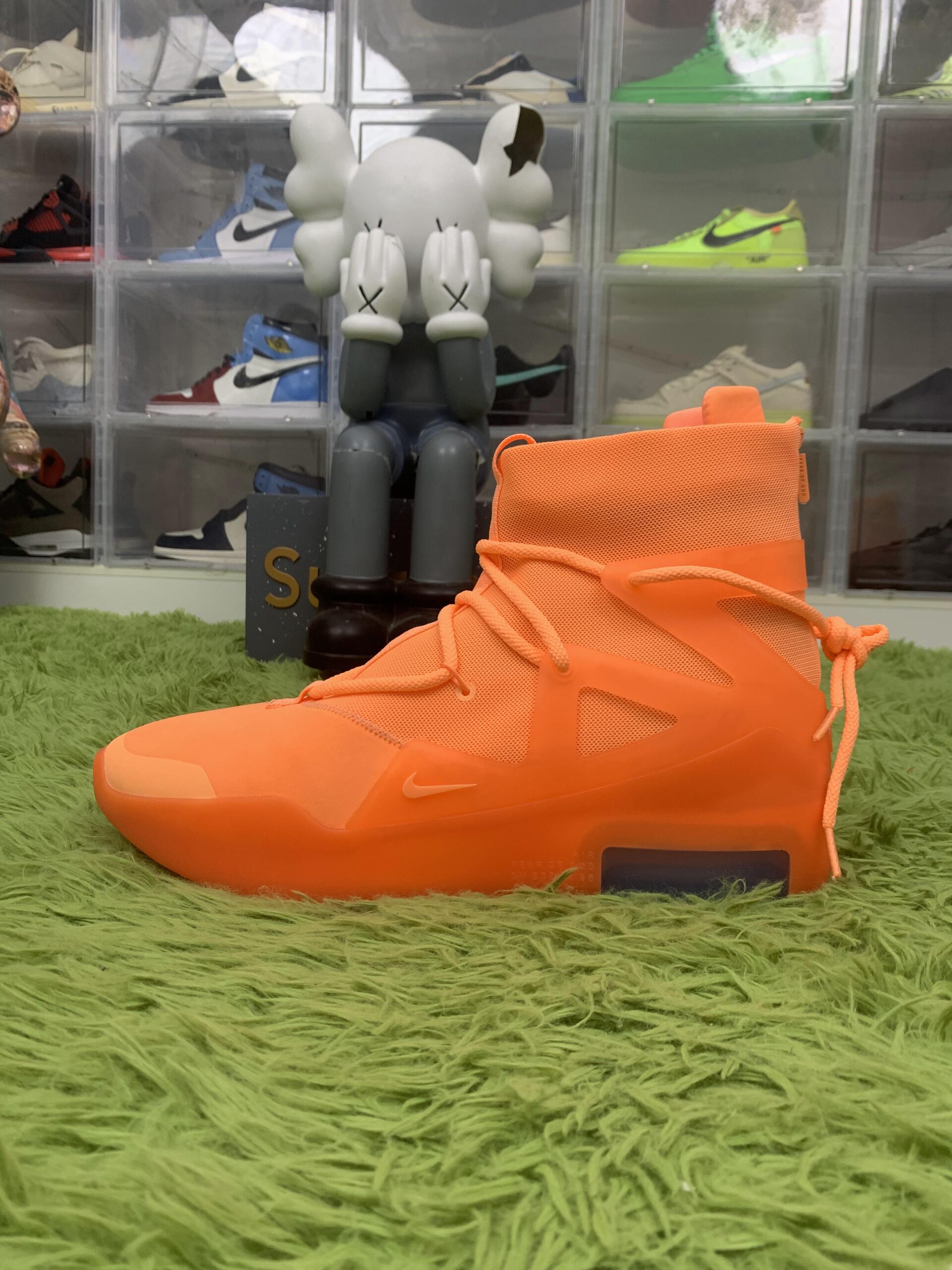 Nike Air Fear Of God 1 Orange Pulse AR4237-800