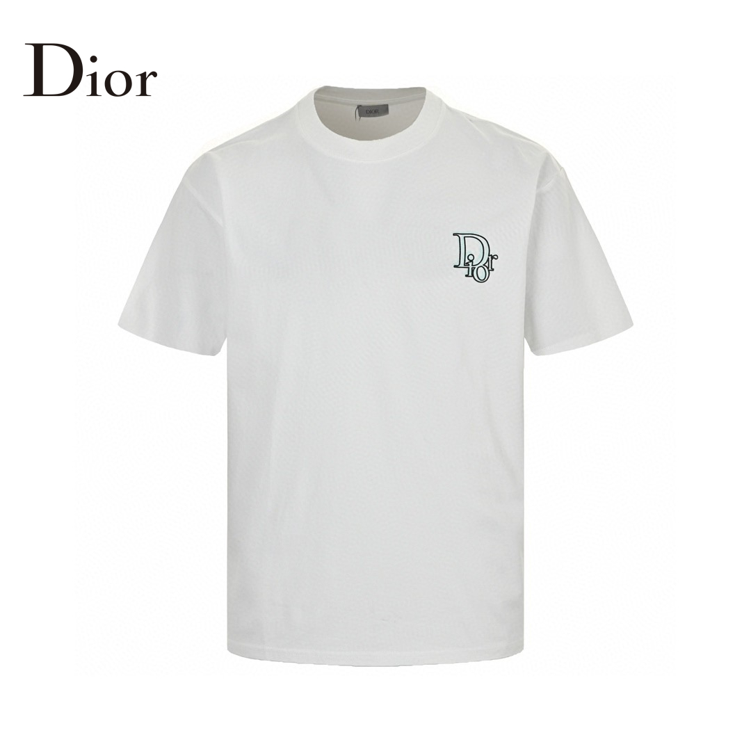 24ss Light Green Graffiti Logo T-Shirt