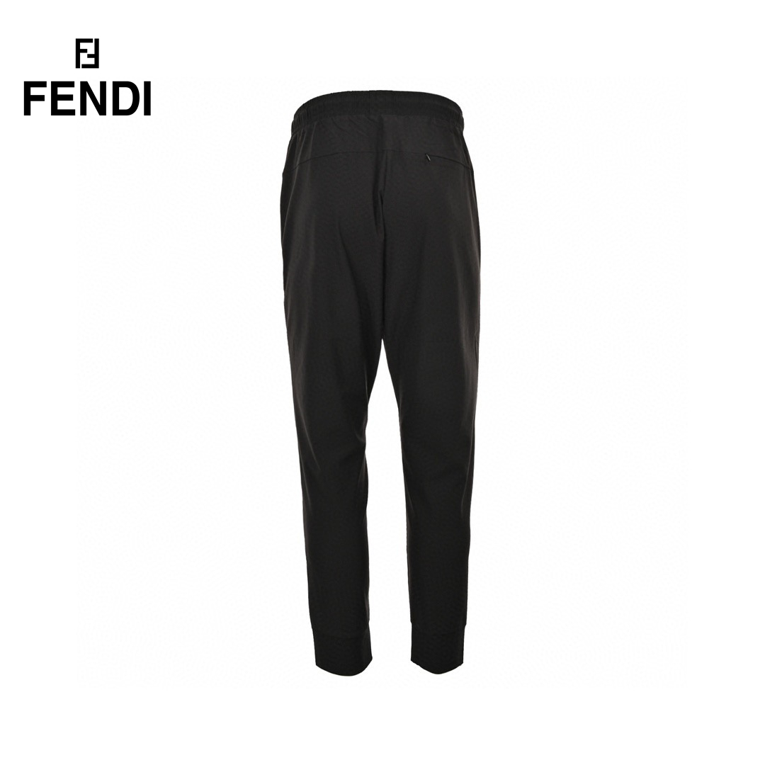 Yellow Joint Color Casual Elastic Pants