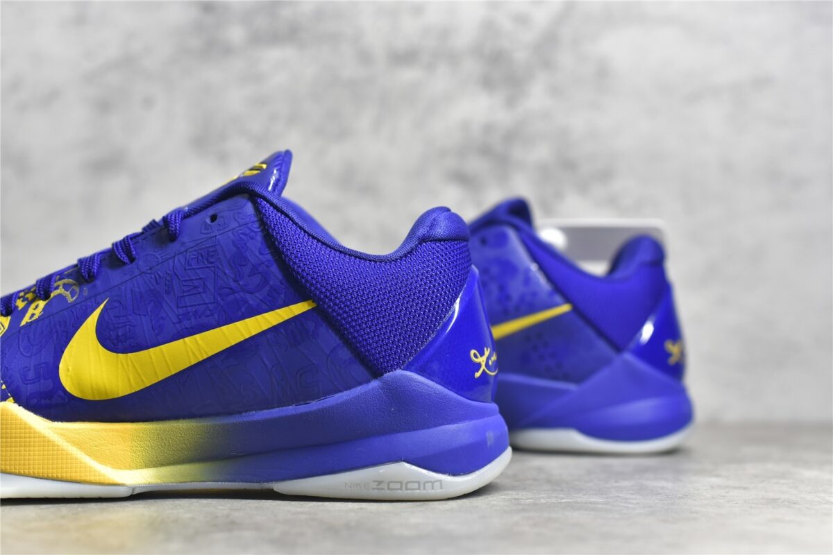 Nike Zoom Kobe 5 Protro 5 Rings Midwest Gold Concord Men Basketball Shoes