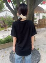24ss FF Embroidery Logo Fake Pocket T-Shirt