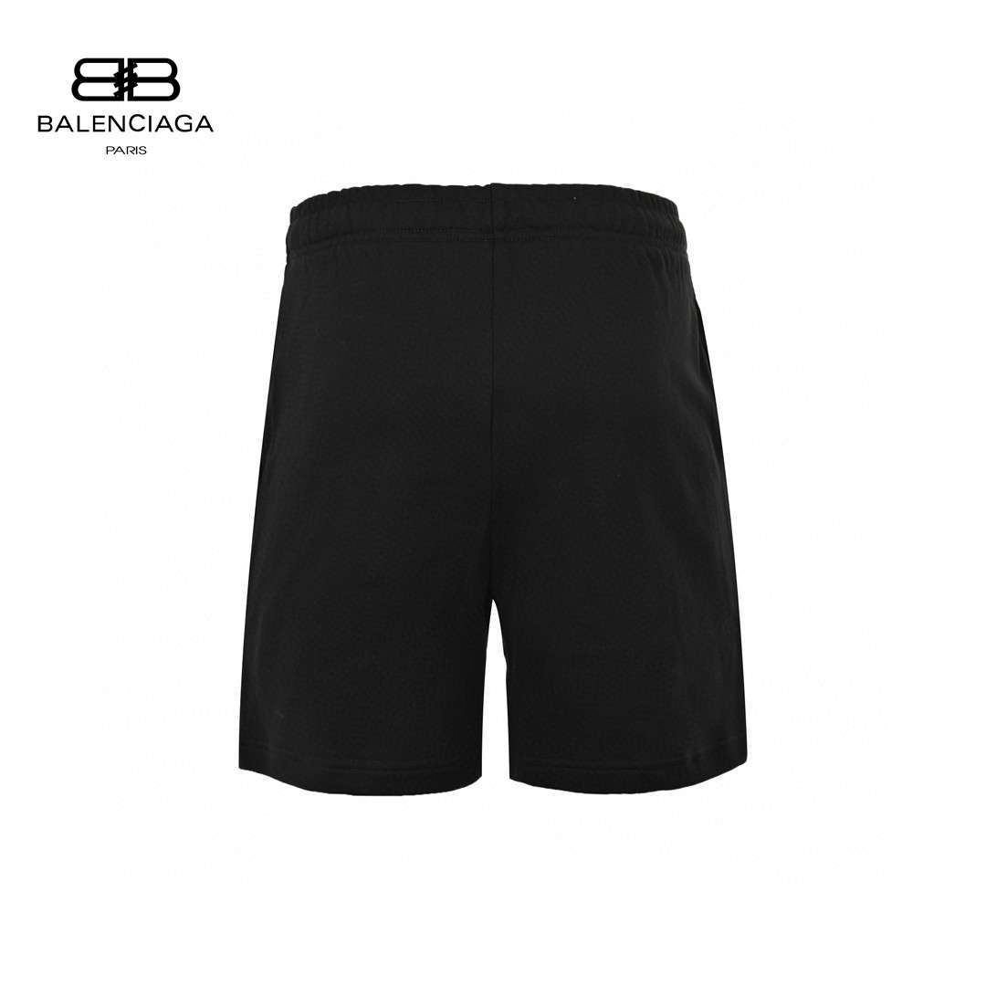 24ss Reversal Embroidery Logo Short