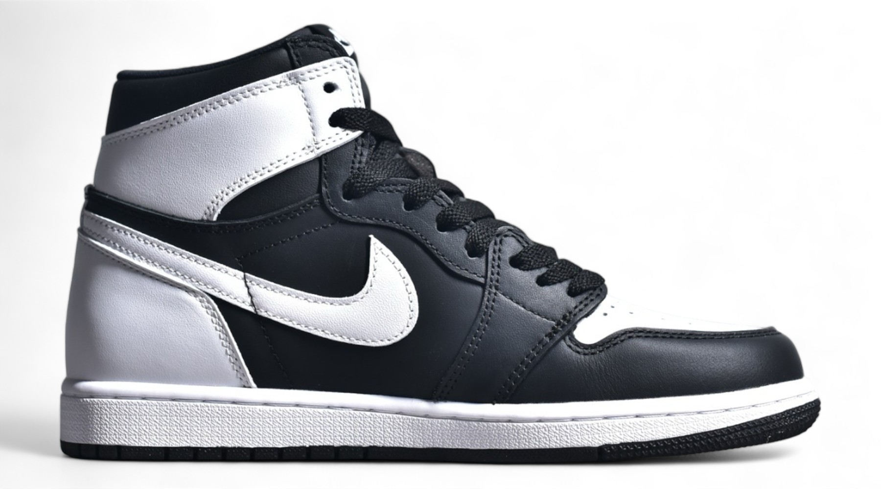 Air Jorden 1 High Reverse Panda