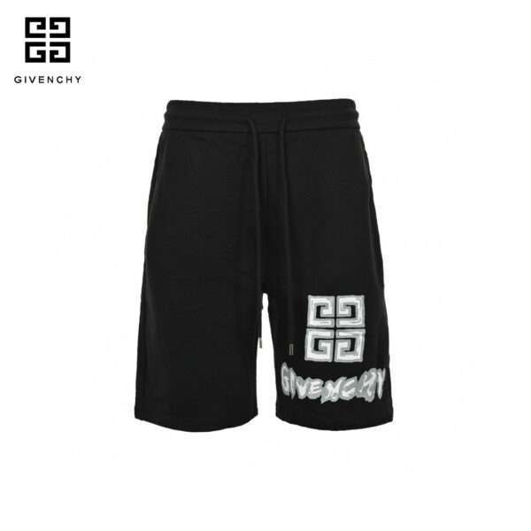 24ss Hand Drawing Four Square Logo Short