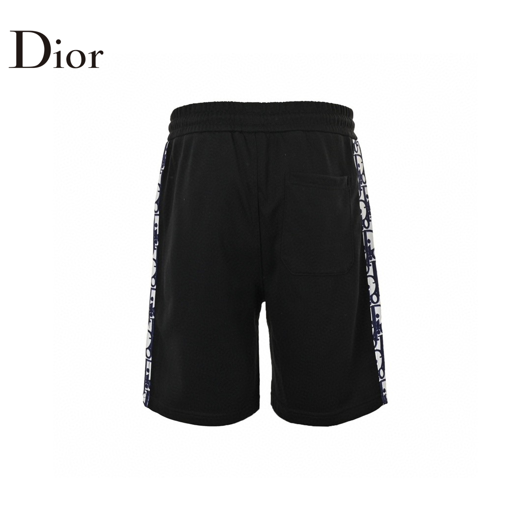 Side Monogram Braid Logo Short