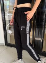 23Fw Embroidery Logo Jacquard Weave Braid Pants