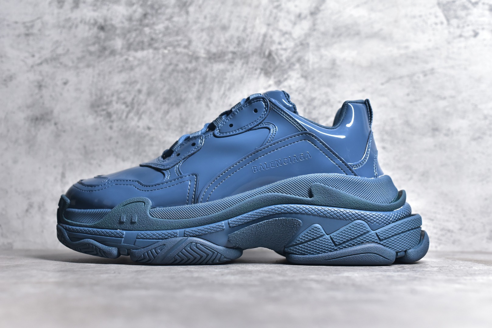Balenciaga Triple S In light Blue rubber