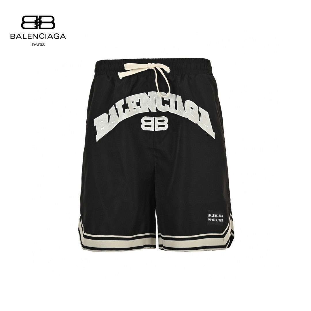 24fw Embroidery Patch Logo Short