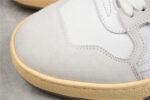 Lanvin - Low-Top Sneakers Mesh Clay Suede - white