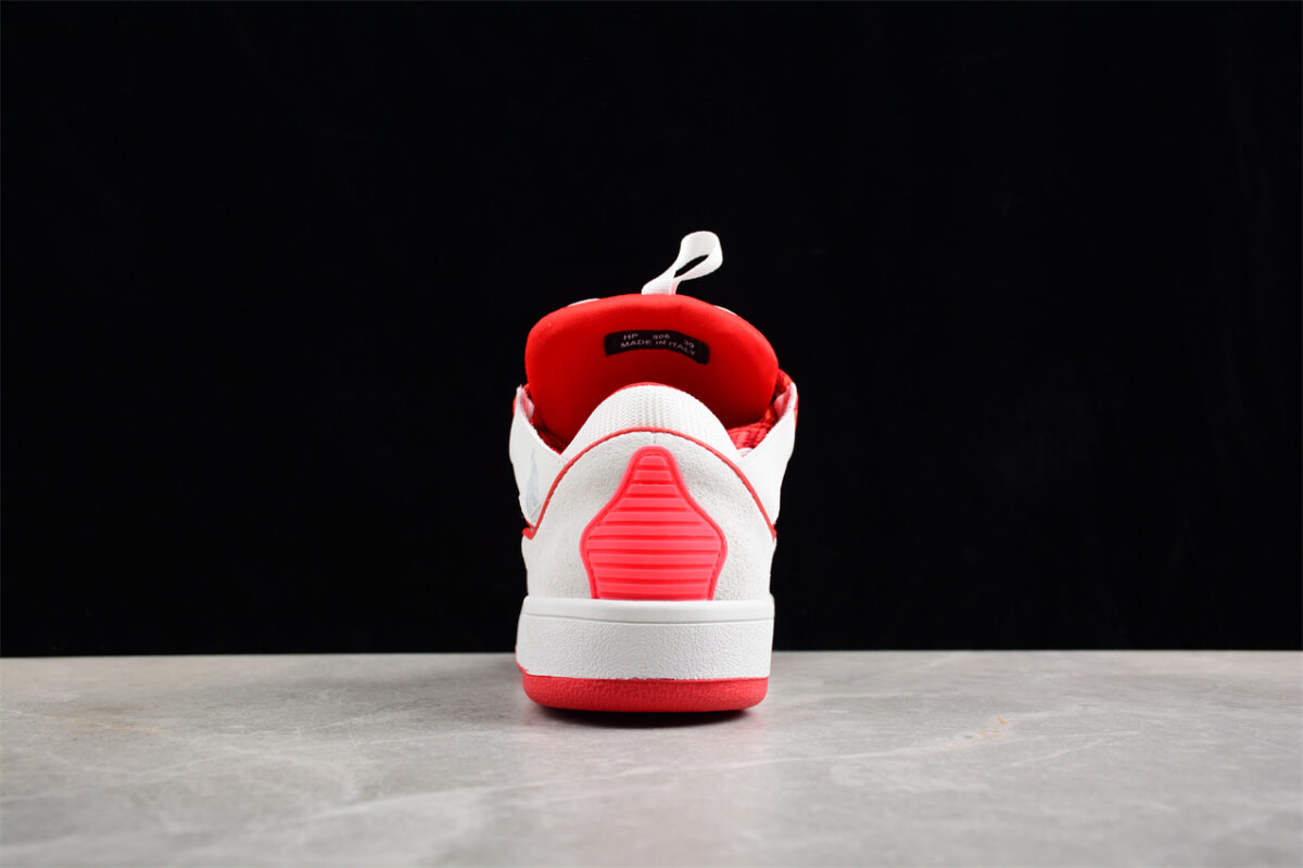 Lanvin Curb Sneaker Red/White