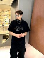 24ss Embroidery Clip Logo T-Shirt