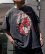 Red Devil Logo Worn Out T-Shirt