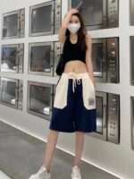 Totoro Embroidery Logo Joint Color Short