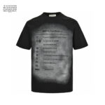 Misty Gradual Change Color Logo T-Shirt